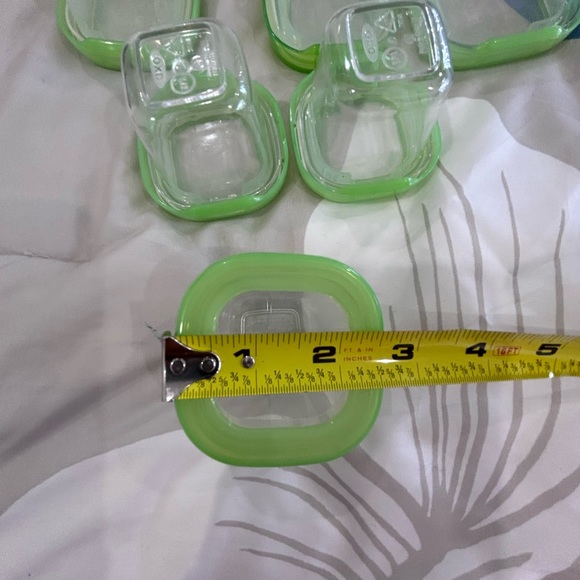 OXO • Baby Block Containers • Small • Green Tops • - Picture 4 of 7